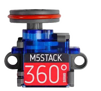 M5Stack servo 360 degrees