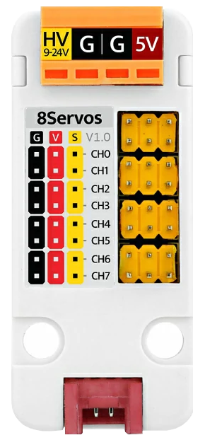 M5Stack 8Servos unit