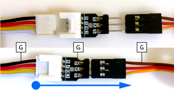 M5Stack grove to servo adapter